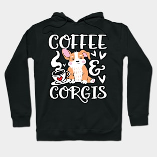 Coffee and Corgis Hoodie